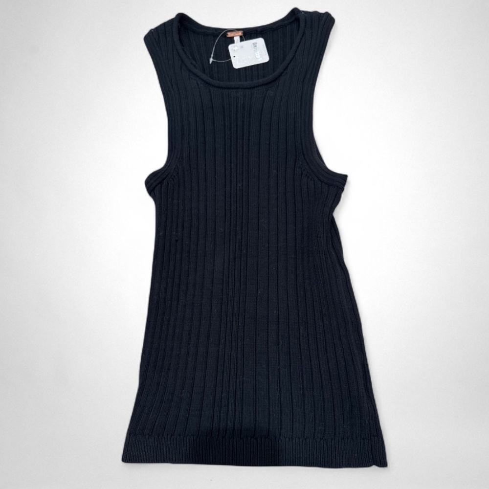 Free People Marcel Sweater Tank (Black)